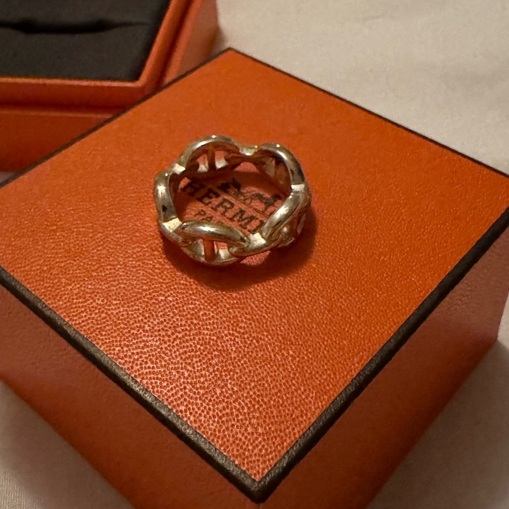 Hermes Chaine d'ancre Enchainee ring, small model - Picture 3 of 8